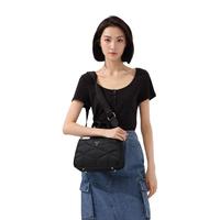 GUESS 盖尔斯 24年夏季女修身百搭多巴胺针织短袖T恤-Q4PI08K2Q40 JTMU-黑色 L