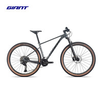 捷安特（GIANT）新款XTC 800气压避震可锁定前叉XC竞技22速铝合金油碟山地自行车 消光星河灰 2