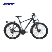 捷安特（GIANT）Expedition 2征途27.5轮径30速成人变速旅行山地自行车 橄榄绿 27.5×18 M 适合身高165-185cm
