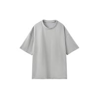 無印良品 MUJI 無印良品 男式 凉感珠地网眼宽版T恤 男士短袖打底衫男款