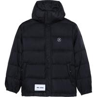 it izzue男装连帽羽绒服休闲冬季潮流有型绗缝羽绒外套7141F