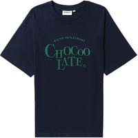 it :CHOCOOLATE女装短袖T恤季休闲T恤logo图案1766XSK
