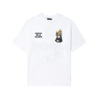 it MUSIUM DIV.男装宽松短袖T恤2024夏季个性时尚半袖00384XM