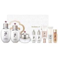 后（The history of Whoo）后套盒雪玉凝水乳霜套装女士护肤品礼盒提亮润白补水保湿 后雪玉凝水乳7件套+洁面180ml