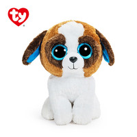 TY 大眼玩偶毛绒陪伴狗杜克（中）37012