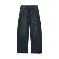李维斯Levi's®BLUETAB™【商场同款】25年秋冬新款女士阔腿牛仔裤003JK 深蓝 2