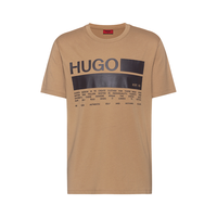HUGO BOSS男士时尚休闲经典LOGO款纯棉短袖T恤