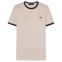 MO&Co. MBE3TEE008 弹力亚麻棉质 雾粉色 XS 女士T恤