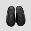 JACK&JONES 杰克琼斯 夏季男士logo胶印简约外穿室内凉拖鞋黑色厚底凉拖男装