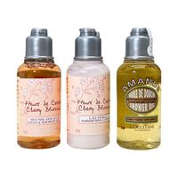 欧舒丹（L'OCCITANE）樱花马鞭草沐浴露身体乳套装小样润肤保湿 马鞭草沐浴露50ml【3瓶】