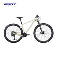 捷安特（GIANT）XTC 800气压避震可锁定前叉XC竞技22速铝合金油碟山地自行车 全消光浅石棕 29×17 M 170-182cm