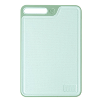 美厨（maxcook）抗菌菜板砧板 谷纤维防霉案板家用切肉水果双面塑料板40*27*1绿色
