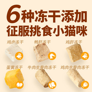  rodin/肉垫 六拼主食冻干 猫粮  1.5kg