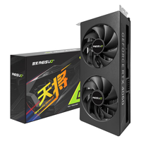 雷索 RTX4060Ti 8G/RTX4070 12G天神全新盒装游戏三角洲Ai计算跑图设计渲染台式电脑独立显卡个人送保 RTX4060 8G天将