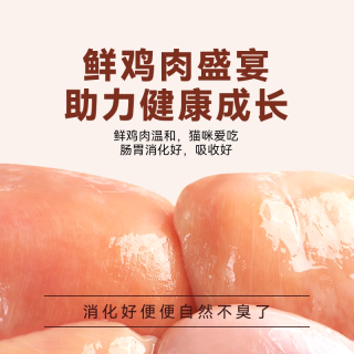 拾尚物语 鲜肉膨化 猫粮  100g