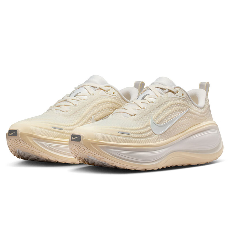 耐克NIKE女子超级迈柔 VOMERO PLUS 缓震运动鞋HV8154-105米黄色 3