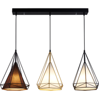 OPPLE 欧普照明 LED餐吊灯 混搭风 3头晶钻