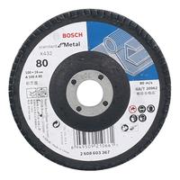 博世 Bosch角磨机专用标准型千叶砂轮/百叶碟 100mm80目 - 煅烧刚玉 2 608 603 367现货