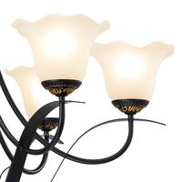 雷士(NVC)美式客厅吊灯卧室灯餐厅吊灯具北欧复古铁艺乡村田园灯饰 六头不带光源 EMDⅫ9003