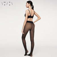 乎兮 黑丝光腿神器黑透肤薄款打底裤丝袜女