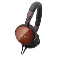 audio-technica 铁三角 ATH-ESW990H 耳罩式头戴式动圈有线耳机 棕色 3.5mm