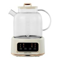 安比速 日本Apixintl安本素养生壶玻璃家用0胶水炖煮一体办公室小型茶壶