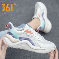 361女鞋百搭运动鞋夏季休闲鞋子361°轻便减震防滑跑步鞋