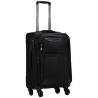 Handry 亨得利 万向轮拉杆箱24英寸商务休闲旅行箱 大容量男女出差行李箱托运箱 8223-24 黑色