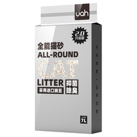 有哈 uah有哈全能猫砂原味无尘抑菌除臭6L 全能混合猫砂2.5kg*1包