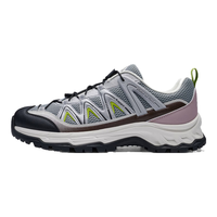 移动端、京东百亿补贴：卡帕 男鞋户外登山鞋男2025秋冬软底跑鞋男休闲厚底老爹鞋子男 铭绿色/银色/玄青紫 39