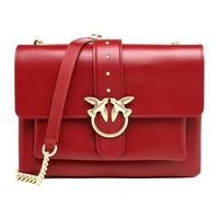 PINKO 2019秋冬新品包袋大号飞鸟包燕子包1P21EHY5FF 红色