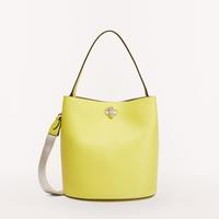 FURLA 芙拉 DANAE小号牛皮女士单肩包水桶包宽肩带手提包