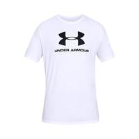 UNDER ARMOUR 安德玛 男士圆领短袖T恤 1329590100 白色 L