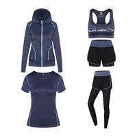 Beaume 北客 宝美 F01110 女士运动跑步服五件套