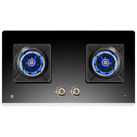 樱花（SAKURA）【至高20%】煤气灶燃气灶双灶燃气灶台嵌两用无段式火力5.0kw大火力 JZY-JGE06 液化气