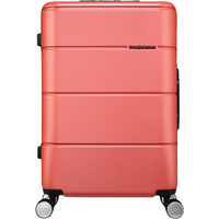 Samsonite/新秀丽拉杆箱万向轮行李箱旅行箱可托运箱飞机轮TU2 银色 25英寸