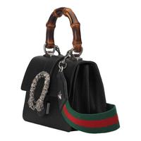 GUCCI古奇女包Dionysus迷你手提包手袋斜挎包时尚双G单肩包  523367黑色
