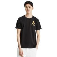 MECITY [2件2.5折价:29.8,叠加199减30]MECITY男装夏季骷髅个性韩版潮范修身T恤男士潮流短袖男