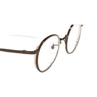 JINS 含镜片小圆框钛眼睛显大近视镜可配防蓝光镜片UTF25S304