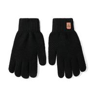 匹克 【可触屏】男女保暖手套针织毛线户外运动骑行骑车防寒手套