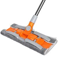 TEITEIRO 太太乐家居 太太乐平板拖把不锈钢伸缩杆木地板吸水扫把清洁布拖布墩布尘推