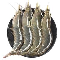 每日生鲜食邦人 青岛海捕大虾新鲜速冻大虾对虾白虾生鲜烧烤顺丰毛重2000g 白虾 10-11cm