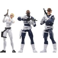 Marvel Legends 系列可动人偶 S.H.I.E.L.D. Nick Fury Jr. Sharon Carter 和 Dum Dum Dugan 漫威收藏品