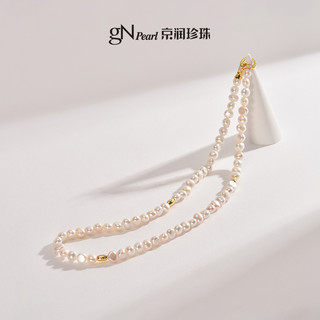 【卫衣搭子】京润 绮愿银淡水珍珠项链5.5-6.5mmbaby珠锁骨链女P
