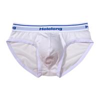 Holelong 活力龙 HCS025003 透明网纱三角裤*3件装