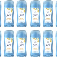 Secret 女士止汗香体膏 24小时持久防汗除异味 pH平衡温和配方 春风清香型 隐形固体 73g装12支