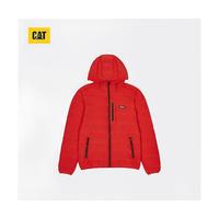 卡特彼勒CAT 卡特 男士连帽羽绒服 CH7MODJK330C45 红色 M