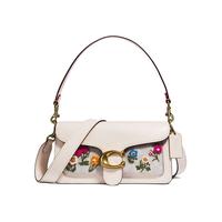 COACH 蔻驰 女士专柜款TABBY26号中号单肩手提包腋下包白色/花卉印花627B4R7B
