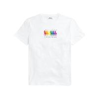 拉夫劳伦RALPH LAUREN 拉尔夫·劳伦 女士圆领短袖T恤 WMPOKNINN820457 白色 L