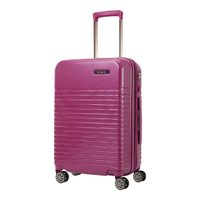 Samsonite 新秀丽 20英寸拉杆箱包PC大容量飞机登机密码旅行箱男女士学生出差行李箱-京东